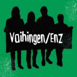 Vaihinger/Enz Schattenbilder auf grünem Hintergrund