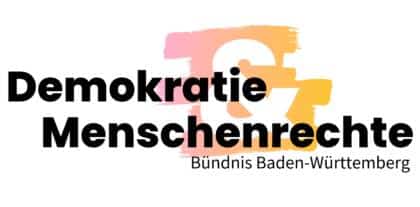 Logo Demokratie und Menschenrechte Bündnis